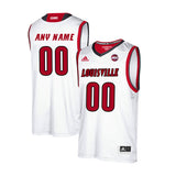 Louisville Cardinals Any Name 00 White
