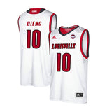 Louisville Cardinals Dieng 10 White