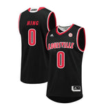 Louisville Cardinals King 0 Black