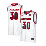 Louisville Cardinals McMahon 30 White