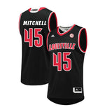 Louisville Cardinals Mitchell 45 Black