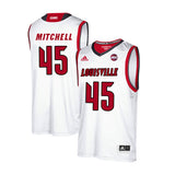 Louisville Cardinals Mitchell 45 White