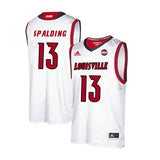 Louisville Cardinals Spalding 13 White