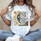 Love You to the Moon DTF Transfers - THIS IS NOT A SHIRT
