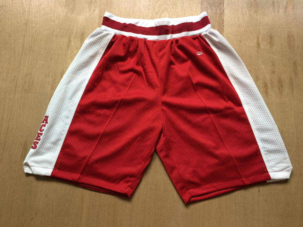 Lower Merion High School 33 Kobe Bryant Kobe 33 # High School (3) Kobe High School Red Premium Mesh Shorts