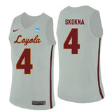Loyola (Chi) Ramblers Bruno Skokna 4 White