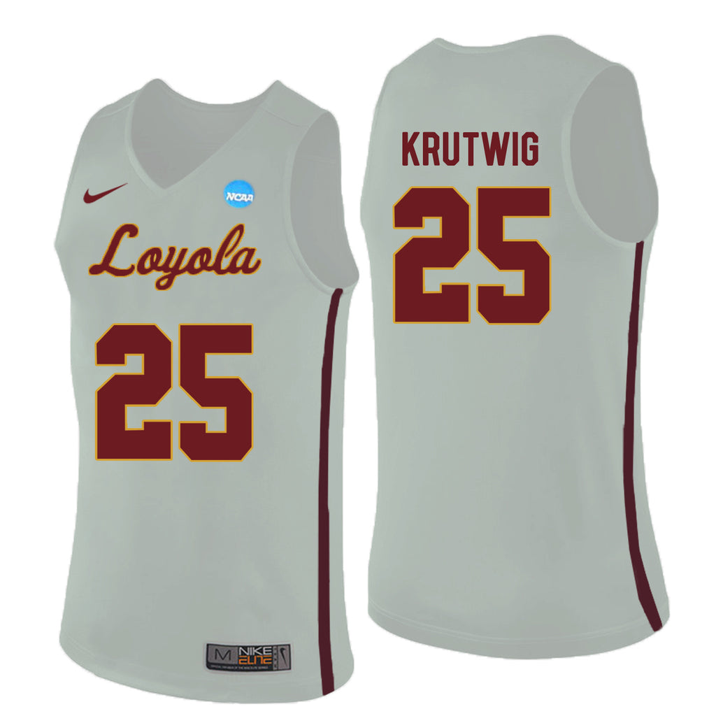 Loyola (Chi) Ramblers Cameron Krutwig 25 White