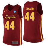 Loyola (Chi) Ramblers Nick Dinardi 44 Burgundy