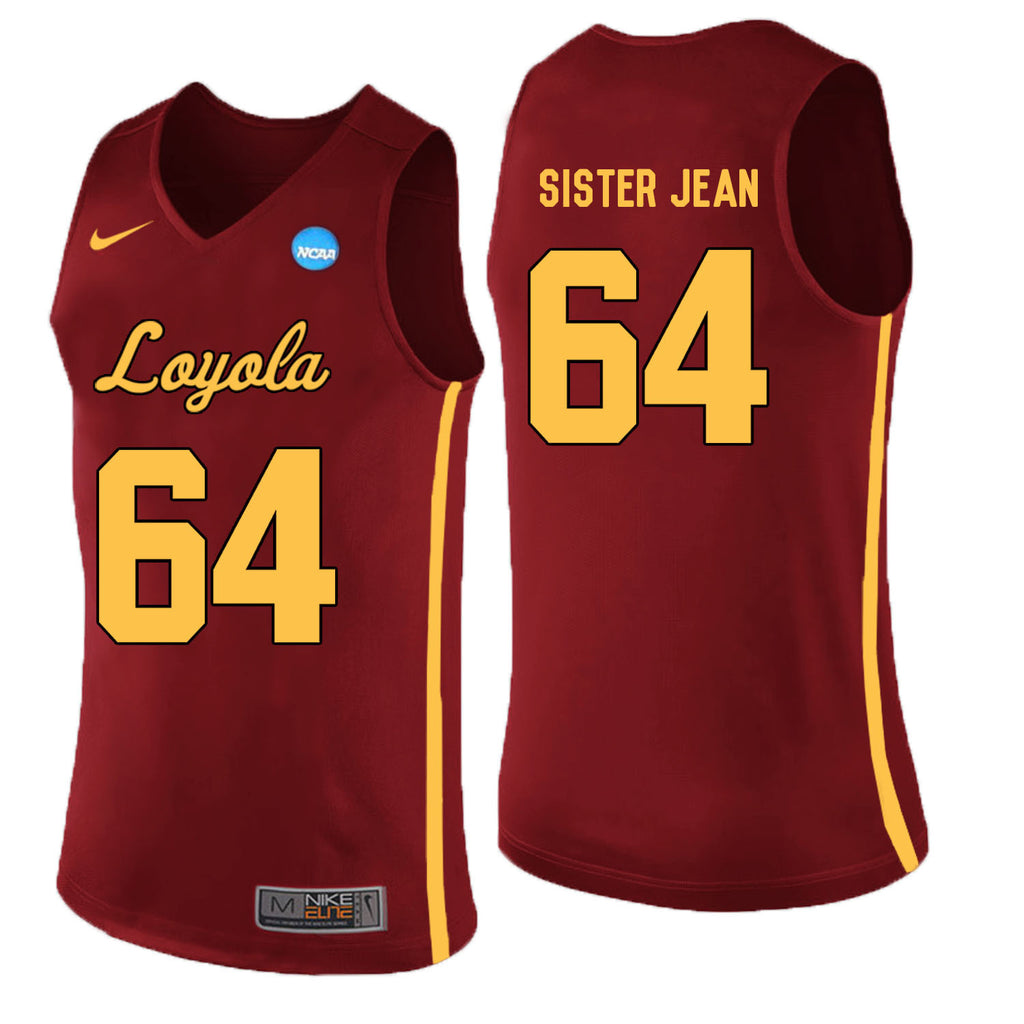 Loyola (Chi) Ramblers SISTER JEAN 64 Burgundy