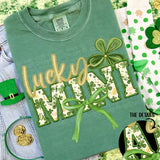 Lucky Mini DTF Transfers - THIS IS NOT A SHIRT
