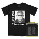MOST WANTED BB DOUBLE SIDED T Shirt Merch B@d Bunny Crop Tops-=%2=-=%2=-=%2= tee=%2=
