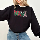 Mama Claus Sweatshirt, Funny Mama Christmas Sweatshirt, Unique Gift For Mother, New Mom Christmas Shirt, Mommy Claus Shirt, Mama Shirt