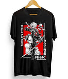 Manga Game Anime Nier Automata 2b Cool Girl shirt Size S-3XL