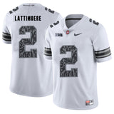 Marshon Lattimore 2 Pattern White
