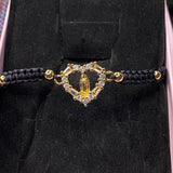 Mary virgin heart bracelet