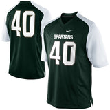Max Bullough #40 Green White1