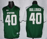 Max Bullough #40 Green White
