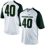 Max Bullough #40 White Green1