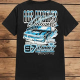 Men's Cartoon Car Graphic Print Round Neck Tee, Regular Fit Casual Fashion Short Sleeve T-shirt for Daily Wear, Streetwear, Back To School Tee, Graphic Tees, Men Summer Top