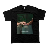 Men's Classic Fit Cotton Tee - Taking The Lyrics And Really Holding Space T-shirt - Ribbed