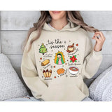 Mexican Christmas Sweatshirt, Virgen De Guadalupe Holiday Hoodie, Virgencita T-Shirt, Virgin Mary Design, Unisex Pullover Sweater for the Season