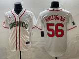Mexico Baseball #56 Randy Arozarena White 2026 World Baseball Classic 26 World Cup