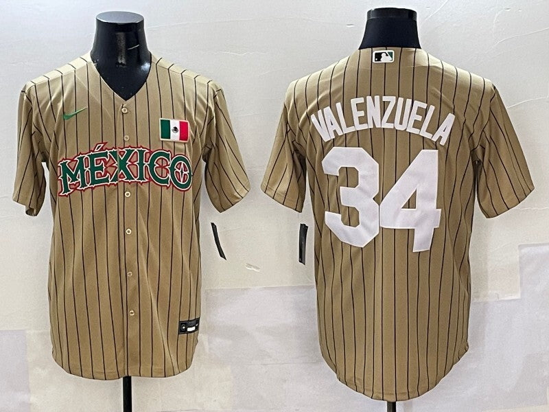 Mexico #34 Fernando Valenzuela Collaboration Style 1