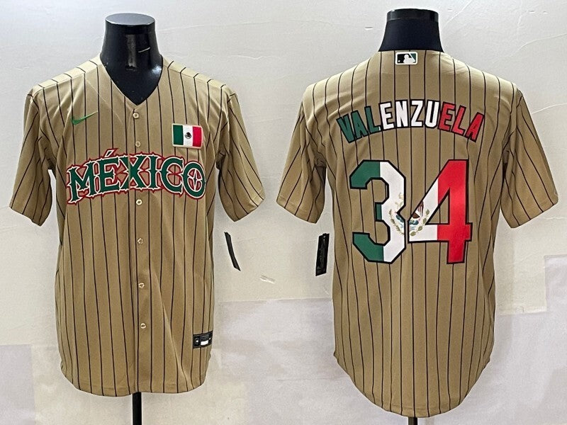 Mexico #34 Fernando Valenzuela Collaboration Style 2