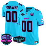 Miami Dolphins Active Player Custom Aqua F.U.S.E. 'Miami Vice' With 347 Shula Style 2