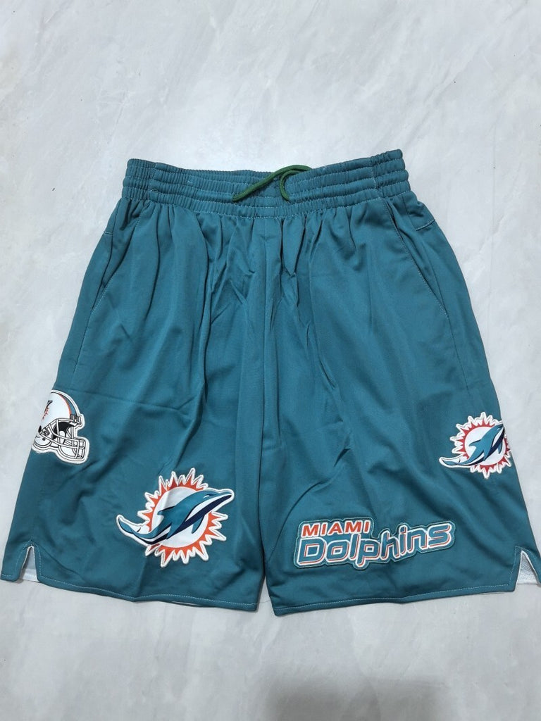Miami Dolphins Football Dolphins Green Shorts Style 2