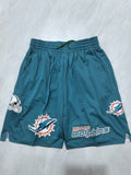 Miami Dolphins Football Dolphins Green Shorts Style 2