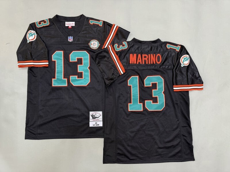 Miami Dolphins #13 Dan Marino Miami Dolphins Style 3