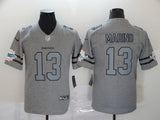 Miami Dolphins #13 Retro Hemp Gray 252