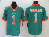 Miami Dolphins #1 Tua Tagovailoa Dolphins Adult 050