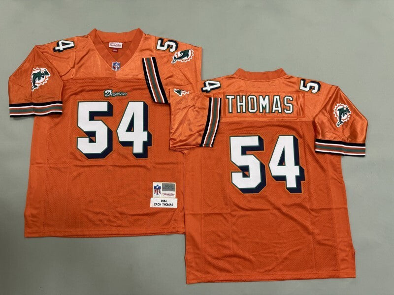 Miami Dolphins #54 Zach Thomas Miami Dolphins Style 2
