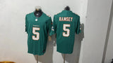Miami Dolphins #5 Jalen Ramsey Style 1