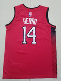 Miami Heat #14 Tyler Herro Heat 14 Red City s-xxl Style 1