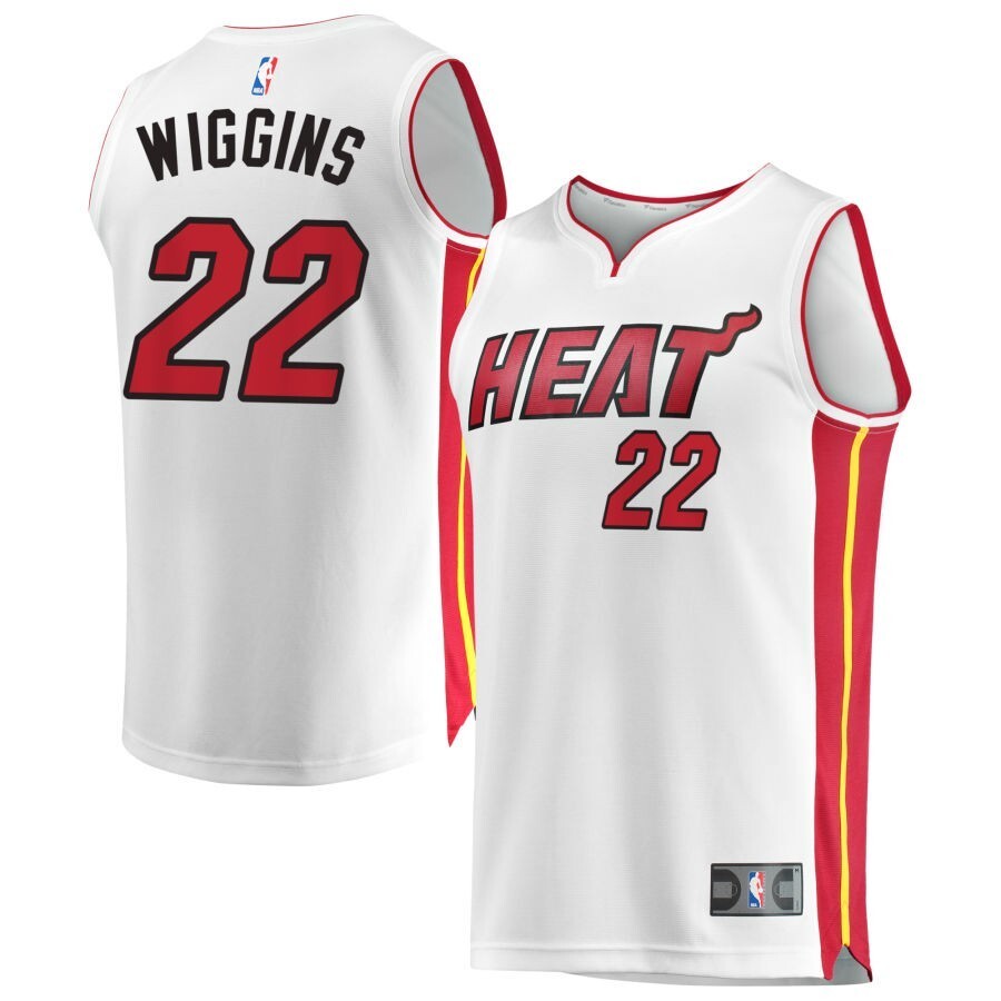 Miami Heat #22 Andrew Wiggins Association Edition - White