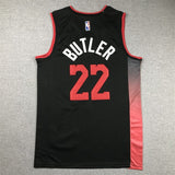 Miami Heat #22 Jimmy Butler 24 Heat 22 Black City Edition Style 1