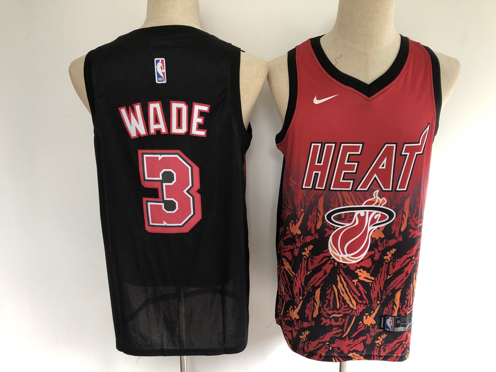 Miami Heat #3 Dwyane Wade Heat 3 Salute New