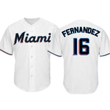 Miami Marlins #16 Jose Fernandez Style 2