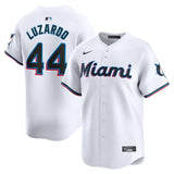 Miami Marlins #44 Jesus Luzardo Home Limited Player Jersey - White Style 1