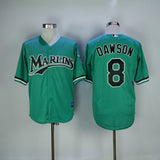 Miami Marlins #8 Marlins 8 Blue Retro
