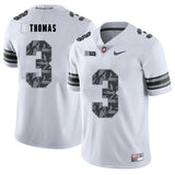 Michael Thomas 3 Pattern White