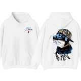 Michelob Ultra Dog Hunting 2-Sided Graphic Hoodie and T-Shirt - Outdoor Camo Beer Apparel, Casual Crewneck Short Sleeve Menswear & Womenswear Top