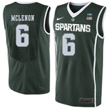 Michigan State MCLENON 6 Dark Green
