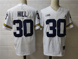 Michigan Wolverines #30 Hill Style 1