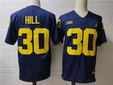 Michigan Wolverines #30 Hill Style 2
