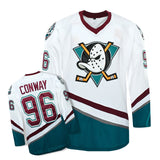 Mighty Ducks #96 Charlie Conway White