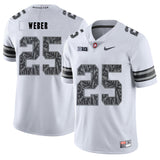 Mike Weber 25 Pattern White